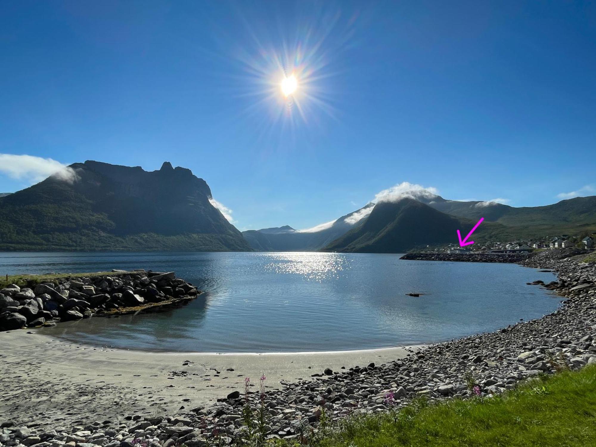 Vacation Home In Fjordgard With Views Of Segla And The Fjord 外观 照片